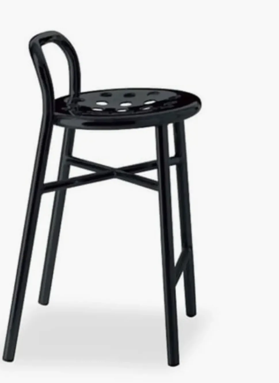 Sgabello modello Sgabello pipe stool alto nero magis Magis SCONTATO a PREZZI OUTLET