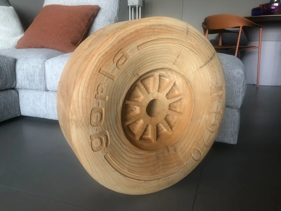 Sgabello senza braccioli F1 Riva 1920 a prezzo scontato