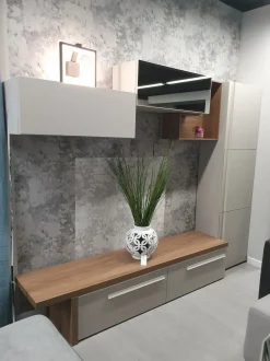 Soggiorno Abaco di Gierre: design moderno a prezzi outlet.