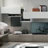 Soggiorno completo A014 di Tomasella in stile design a prezzi outlet
