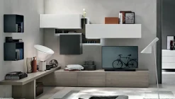 Soggiorno completo A014 di Tomasella in stile design a prezzi outlet
