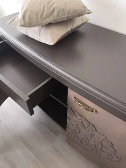 Soggiorno completo Arkeos di Vittorio grifoni in legno a prezzo Outlet