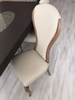 Soggiorno completo Arkeos di Vittorio grifoni in legno a prezzo Outlet