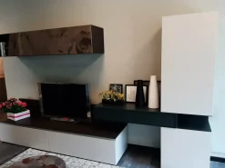 Soggiorno completo Atlante di Tomasella in laminato materico a prezzo Outlet approfittane ora!