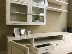 Soggiorno completo Colony di Pantera lucchese in legno a prezzo Outlet