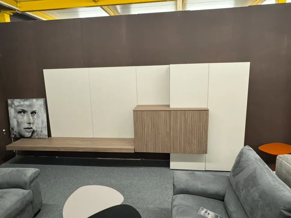 Soggiorno completo Favero di Favero in laminato materico a prezzo scontato