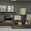 Soggiorno completo Imodulart di Presotto in legno a prezzo scontato