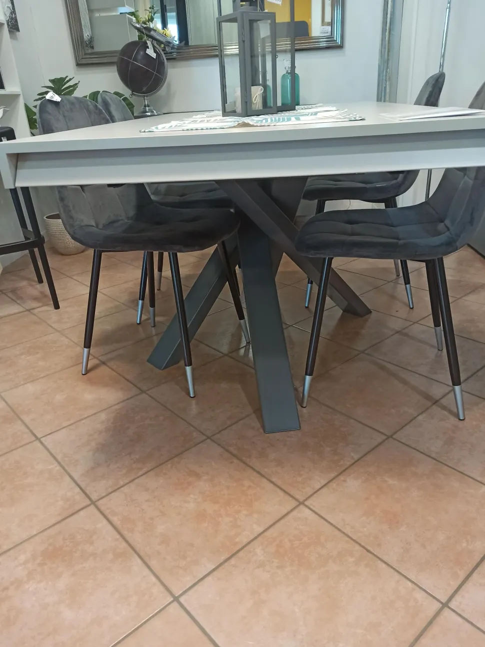 Soggiorno completo Luce di Colombini casa in laminato opaco in Offerta Outlet