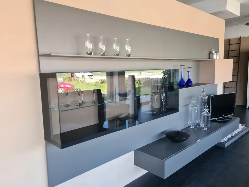 Soggiorno completo modello Day 12 in stile moderno di Alf da fre a PREZZI OUTLET