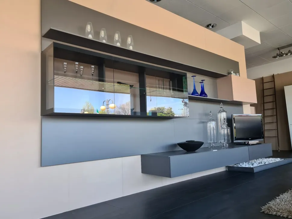 Soggiorno completo modello Day 12 in stile moderno di Alf da fre a PREZZI OUTLET