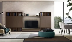 Soggiorno completo modello Momenti in stile moderno di Febal a PREZZI OUTLET