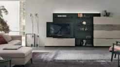 Soggiorno completo modello Atlante s005 in stile moderno di Tomasella a PREZZI OUTLET  approfittane ora!