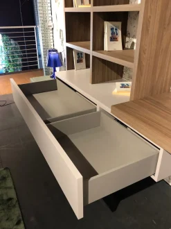 Soggiorno completo modello Line-up in stile moderno di Dielle a PREZZI OUTLET