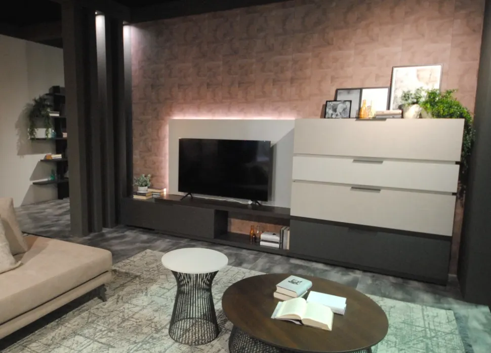 Soggiorno completo modello Space di Tomasella in Offerta Outlet