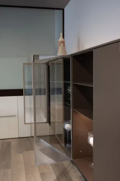 Soggiorno completo modello Code di Poliform in Offerta Outlet