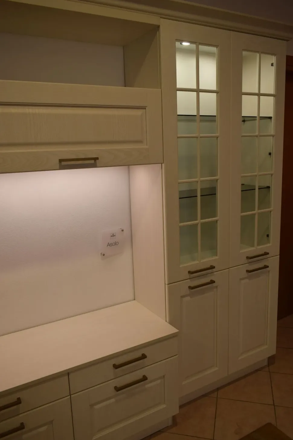 Soggiorno completo modello Mobile living asolo di Arredo3 in Offerta Outlet