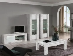 Soggiorno completo modello Soggiorno vittoria comp.02 di Artigianale a prezzo Outlet