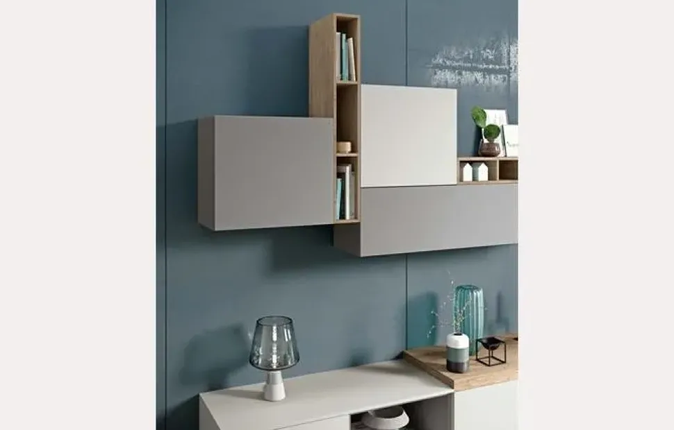 Soggiorno completo modello Start in stile moderno di Villanova a PREZZI OUTLET affrettati