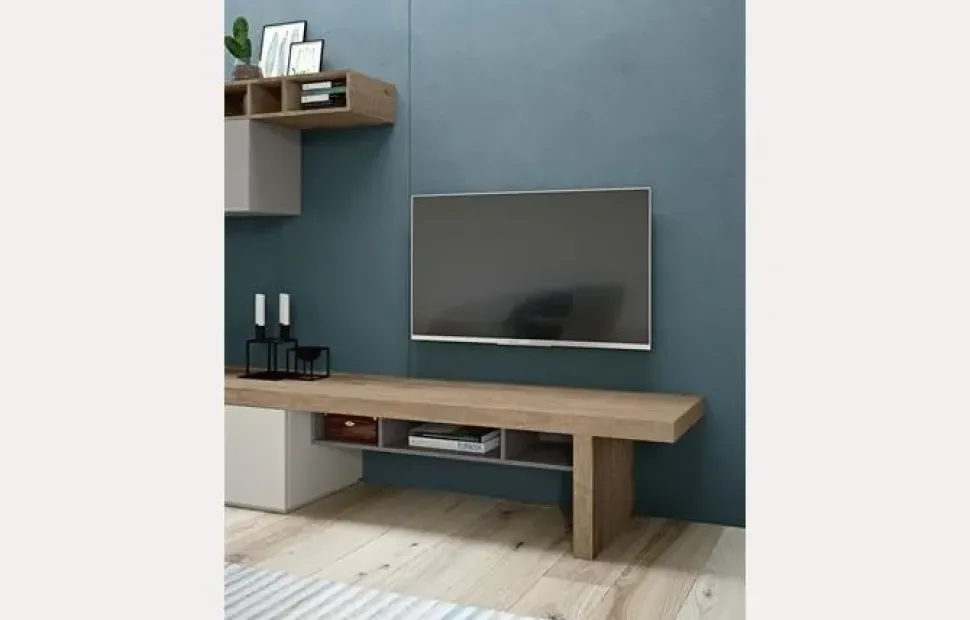 Soggiorno completo modello Start in stile moderno di Villanova a PREZZI OUTLET affrettati