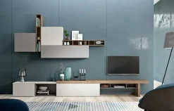 Soggiorno completo modello Start in stile moderno di Villanova a PREZZI OUTLET affrettati