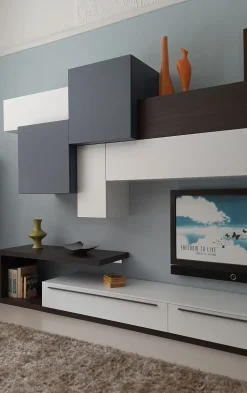 Soggiorno completo modello Homy in stile moderno di Santa lucia a PREZZI OUTLET