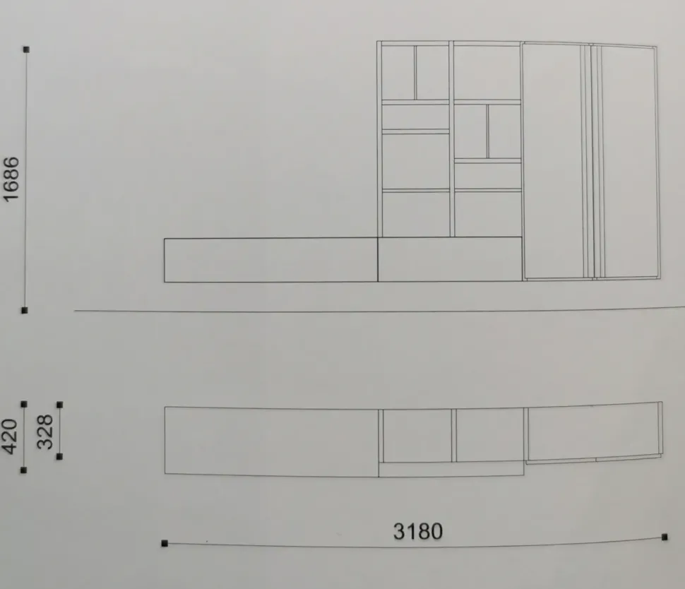Soggiorno completo modello Orme day 127 di Orme a prezzo scontato
