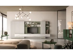 Soggiorno completo modello Day * in stile design di Orme a PREZZI OUTLET