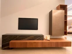 Soggiorno completo modello Horizom di Mobilgam a prezzo scontato