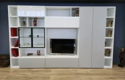 Soggiorno completo modello Kristal in stile moderno di Abitare mobilstella a PREZZI OUTLET  affrettati