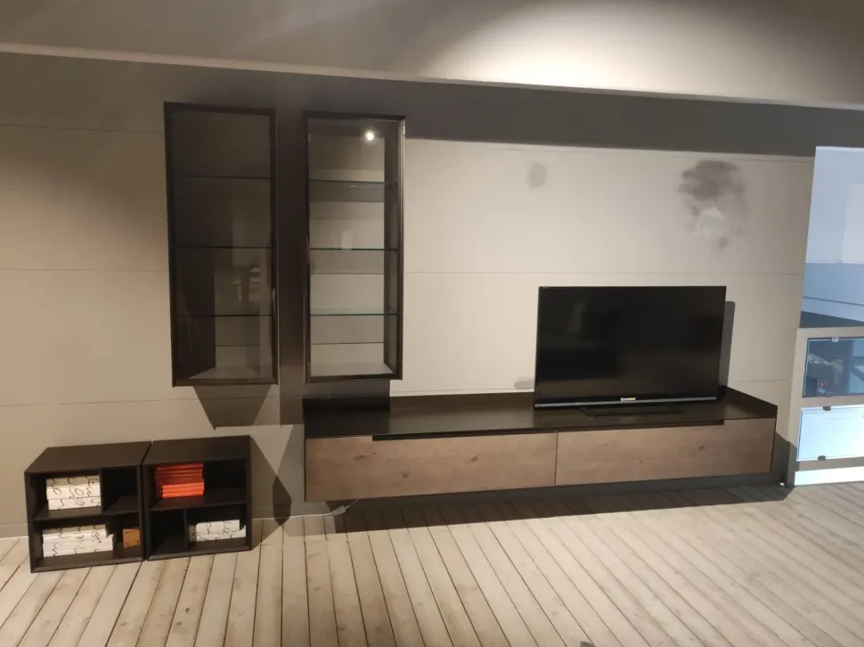 Soggiorno completo modello Speed slim di Dall'agnese a prezzo Outlet