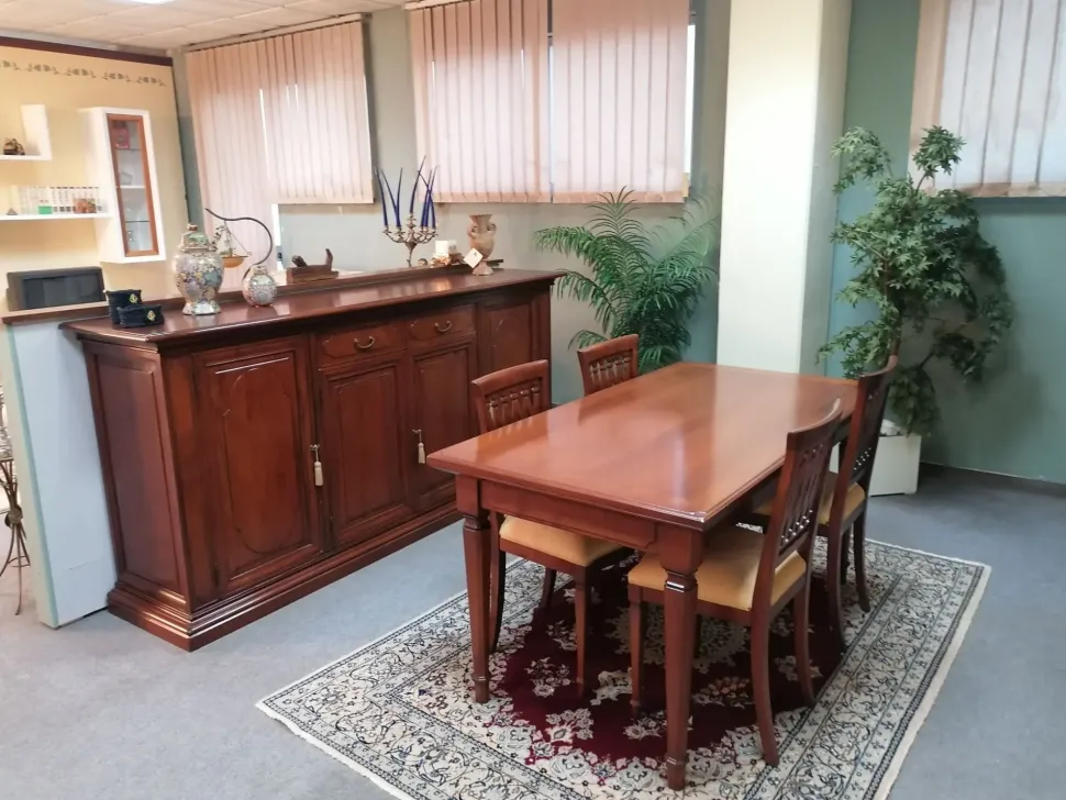 Soggiorno completo modello Quadrante di Pregno mobili a prezzo Outlet