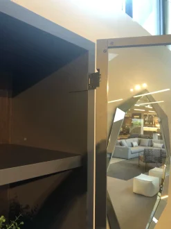 Soggiorno completo Modo di Sangiacomo in laccato opaco in Offerta Outlet