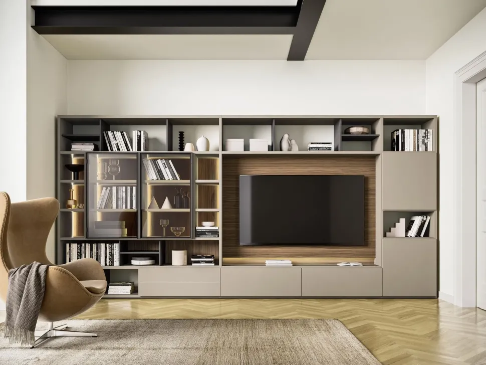 Soggiorno completo Modo di Sangiacomo in stile moderno in offerta