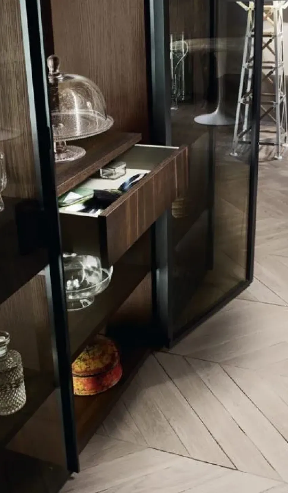 Soggiorno completo Modo m5c69 di Sangiacomo in stile moderno in offerta