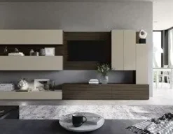 Soggiorno completo Noemi di Artigianale in stile design a prezzi outlet