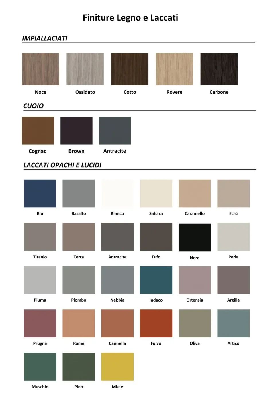 Soggiorno completo Orme day 19 di Orme in laminato materico a prezzo Outlet