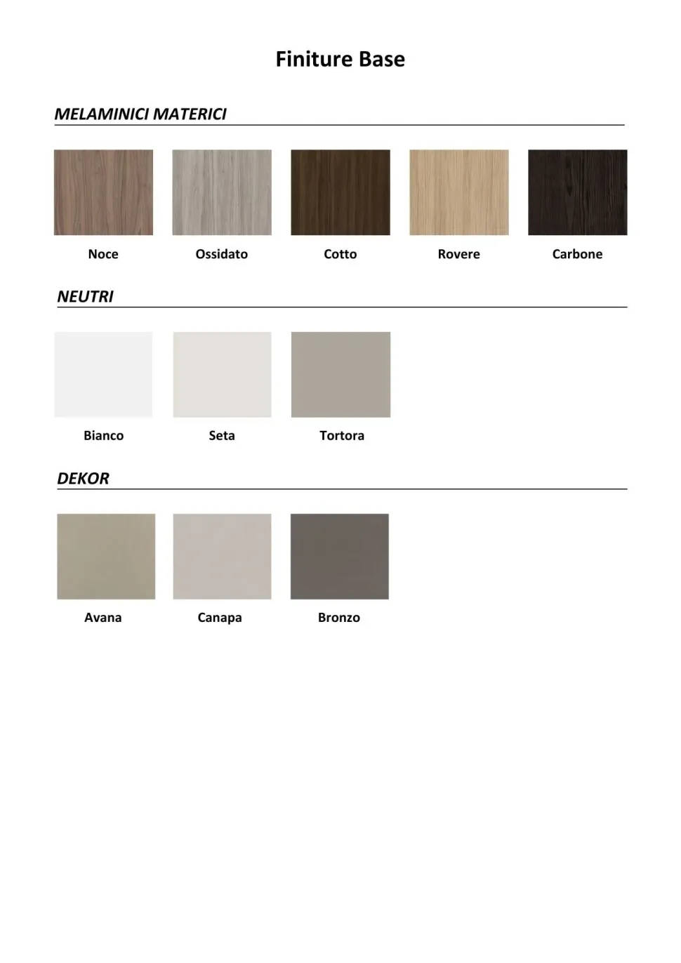 Soggiorno completo Orme day 29 di Orme in laminato materico a prezzo Outlet