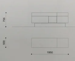 Soggiorno completo Orme day 145 di Orme in laminato materico a prezzo Outlet