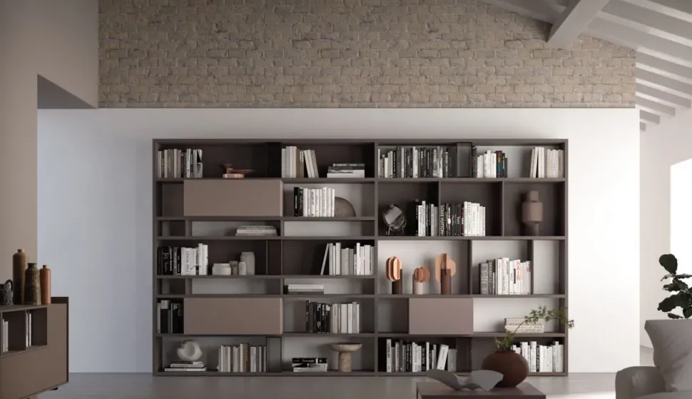 Soggiorno completo Orme day 32 di Orme in laminato materico in Offerta Outlet