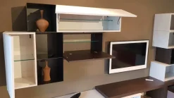 Soggiorno completo Outlet soggiorno tomasella atlante special di Tomasella in laminato materico in Offerta Outlet