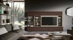 Soggiorno completo Sm009 di Imab in stile design in offerta