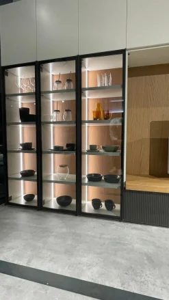 Soggiorno completo Wall 30 di Novamobili in stile design con forte sconto