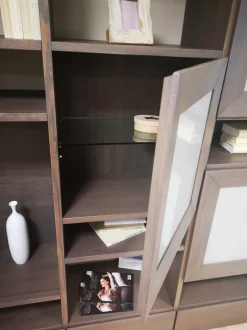 Soggiorno completo Wood di Grattarola in stile moderno a prezzi outlet