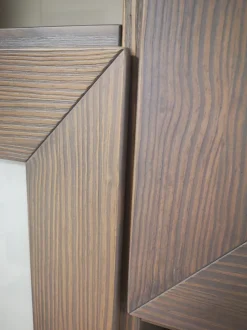 Soggiorno completo Wood di Grattarola in stile moderno a prezzi outlet