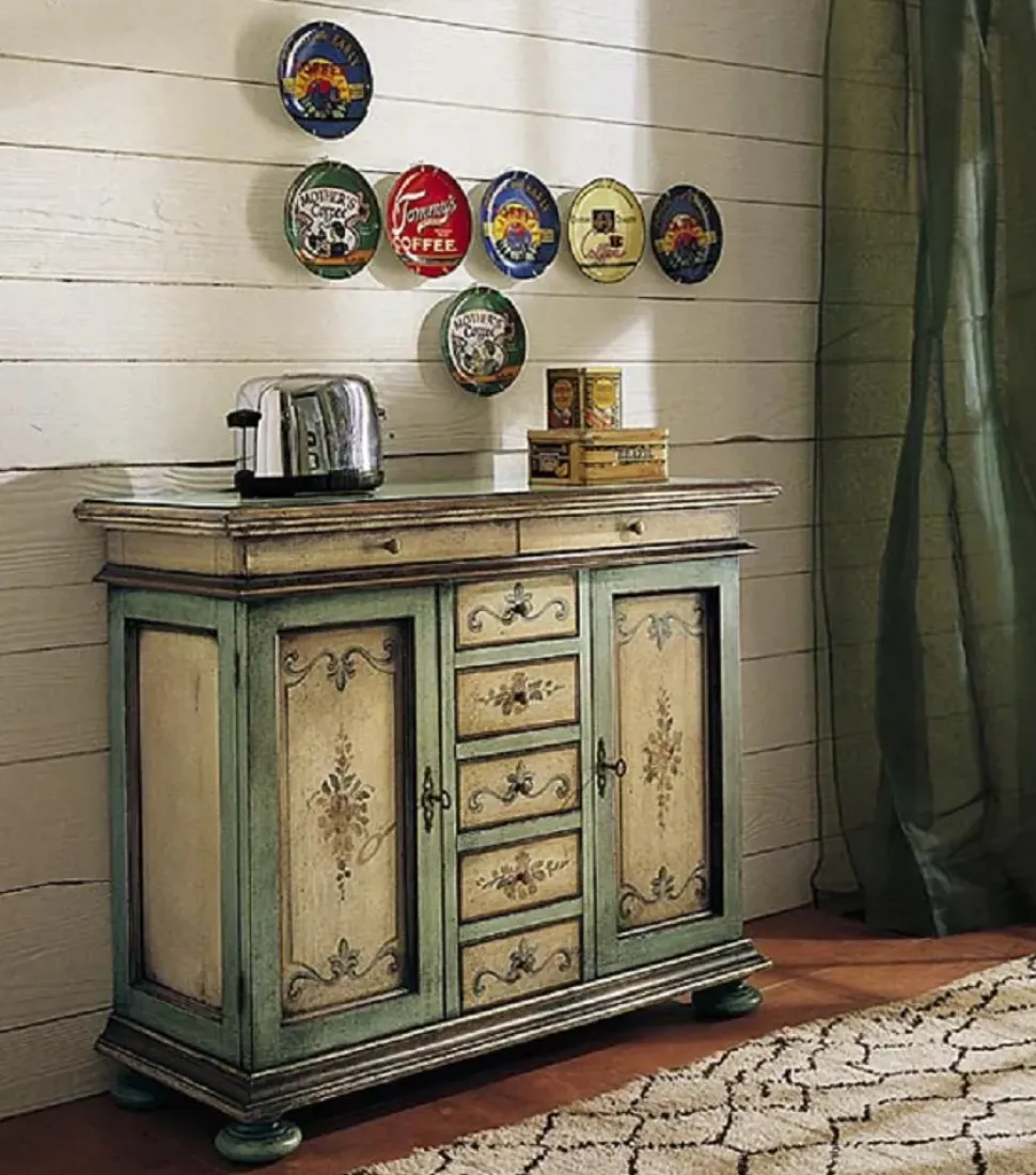 Soggiorno Credenzina stile veneziano scontato del -30 %