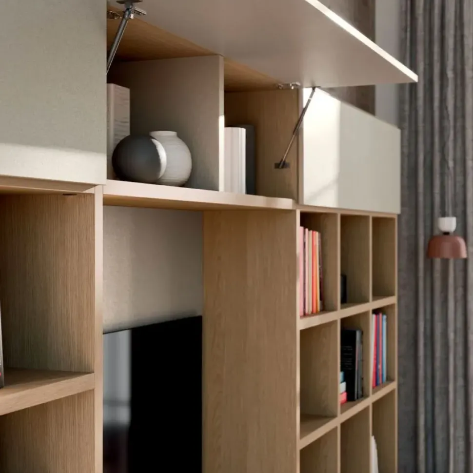 Soggiorno Orme in laminato materico a prezzo scontato. Acquista ora!