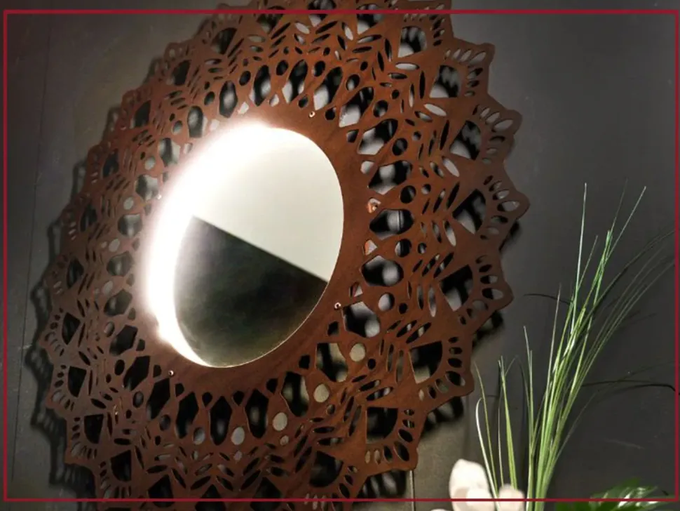 Specchiera modello Grimilde lumen di Artigianale in offerta