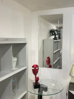 Specchiera Specchio molato con incisioni  di Artigianale a prezzi scontati