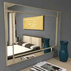 Specchiera stile Moderno Le fablier Specchiera le fablier melograno peonia a prezzo ribassato