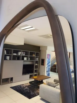 Specchio design Golden wood di Ozzio a prezzo scontato